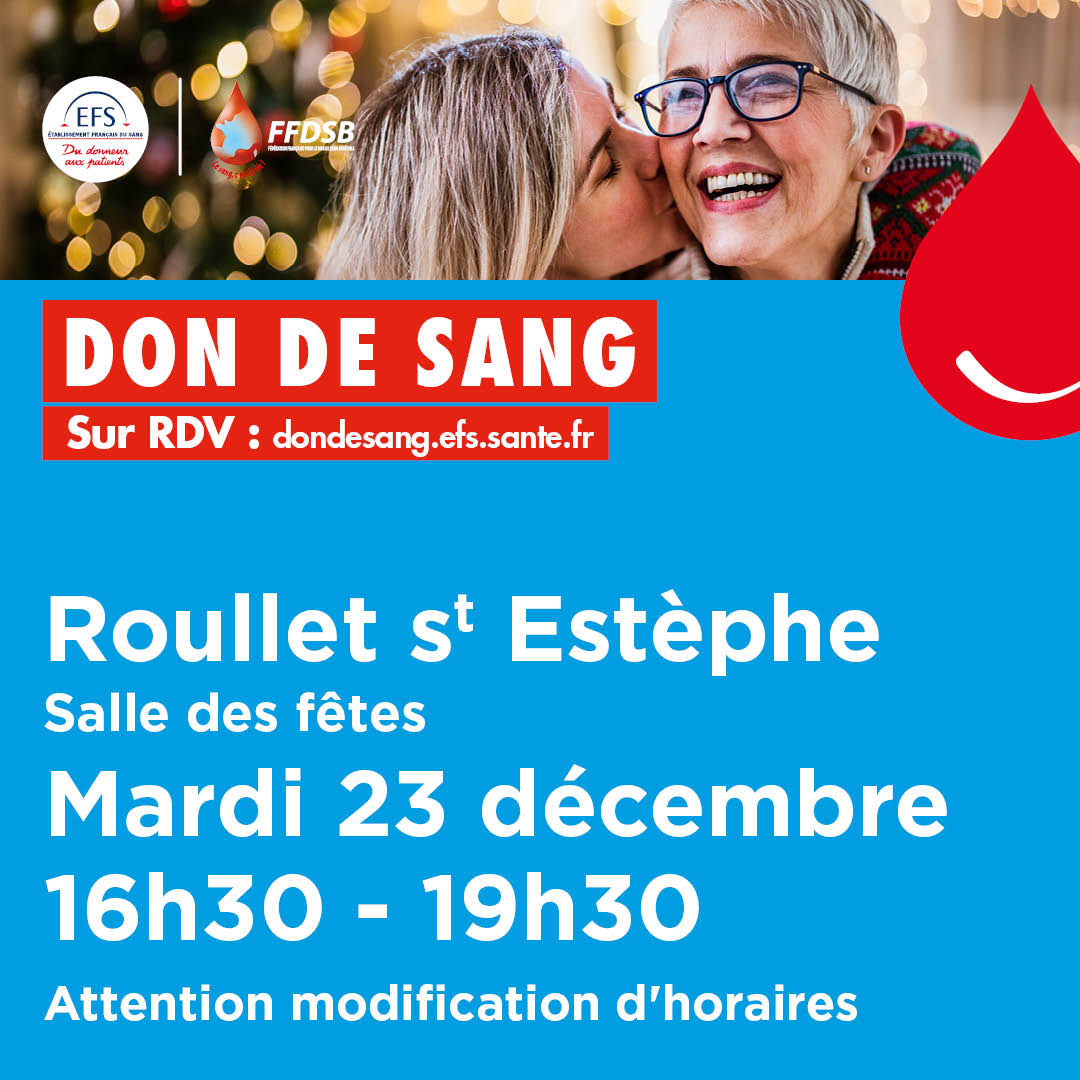 DON DU SANG ROULLET 23 12 2025